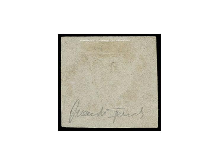 240 c. red, used, Sperati forgery, fine, signed in pencil