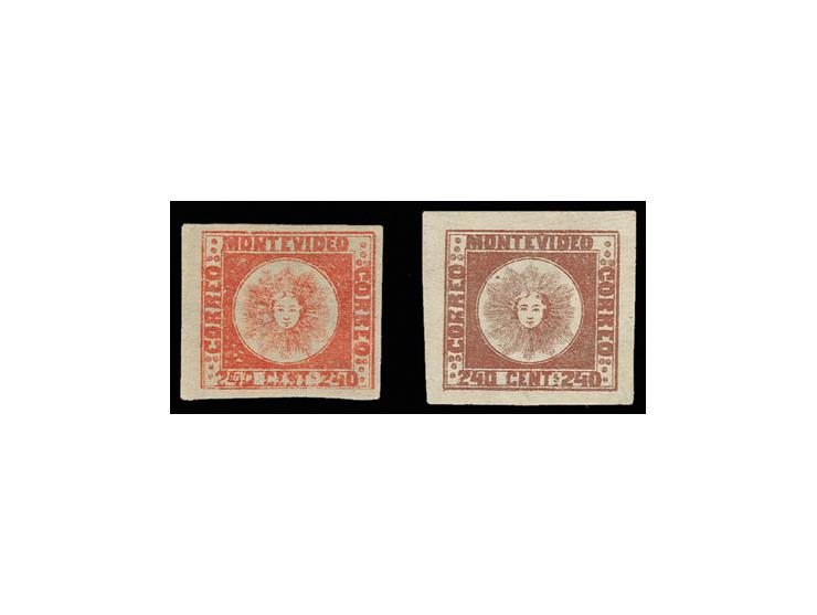 240 c. red and red-brown, unused, Sperati forgeries, fine, signed in pencil