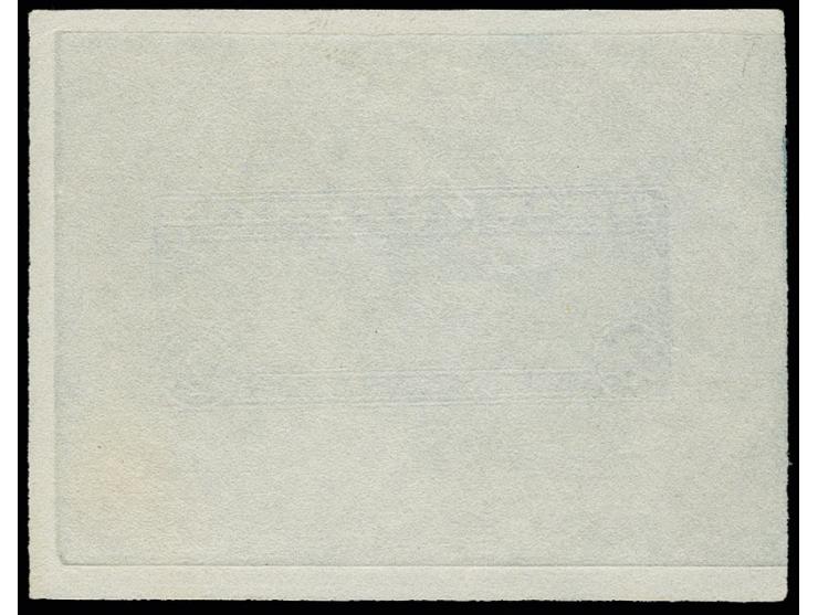 XXX LOS ENTFÄLLT XXX 2,60 $, small die proof on ungummed paper, very fine and rare (Scott-no. C15P)