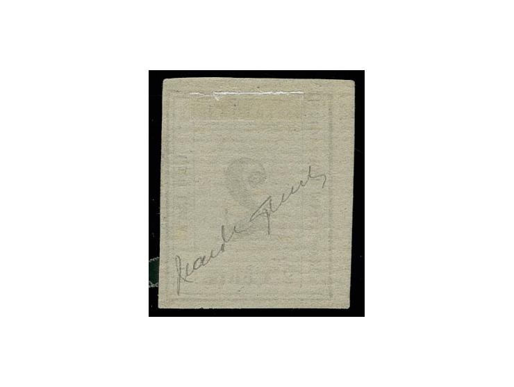 2 c., without gum, Sperati forgery, fine, signed in pencil