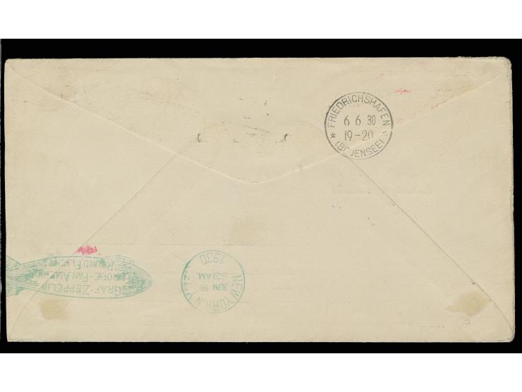 Sonderstempel Type II: Brief mit 1,30 $ bis Lakehurst, Kabinett