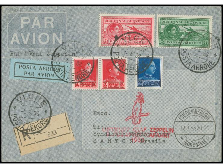 5. Südamerikafahrt, R-Brief, Pracht