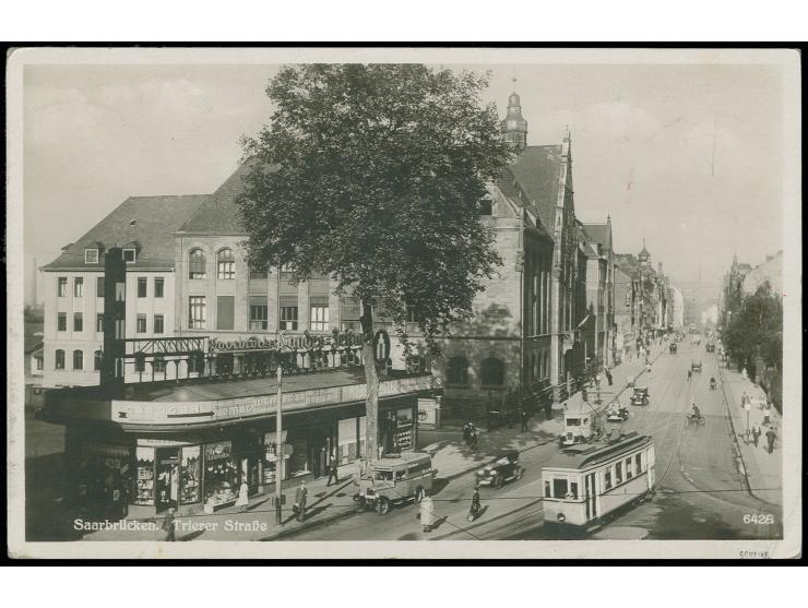 Italienfahrt, Karte Abwurf Livorno mit Ankunftsstempel, alle Stempel vorderseitig, teils geringfügig zahnstockig