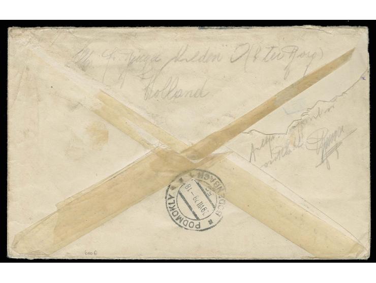 1928, AMSTERDAM: Sonderstempel vom 28.7. auf Einschreibe-Brief mit kpl. Satz und R-Zettel "AMSTERDAM-STADION" nach Prag mit A