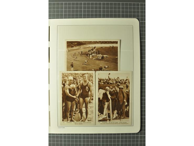 1928, AMSTERDAM: Sammlung mit u.a. diversen Sonderstempeln, Maschinen-Werbestempeln und Sondermarken-Frankaturen, einigen ung