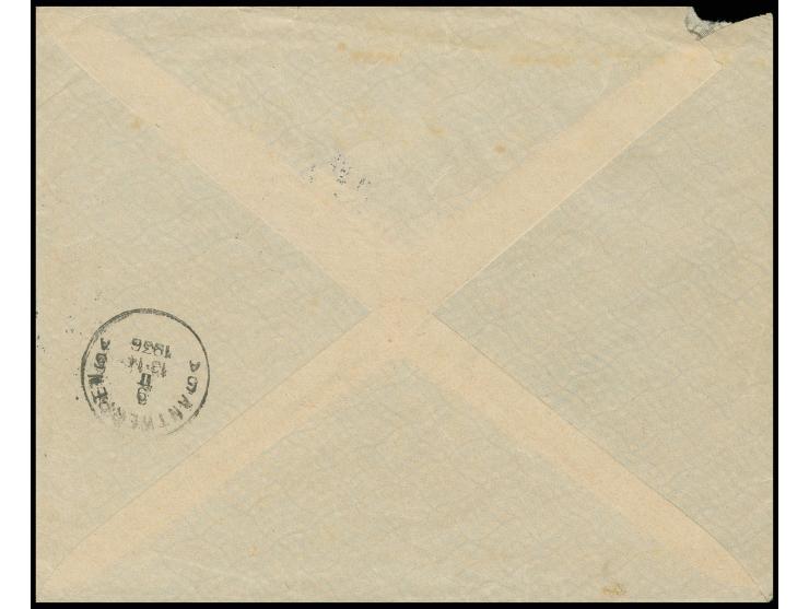 Sonderstempel "GARMISCH-PARTENKIRCHEN PRESSEPOSTAMT 8.2.36", zweimal klar auf Bedarfs-Eilbotenbrief mit Hindenburg 25 Pfg.(3)