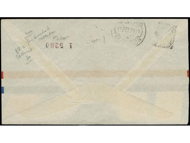 1929, Brief der Wilkins-Hurst-Expedition von Deception Island mit Chile-Frankatur und Signatur "Hubert Wilkins March 1929" mi