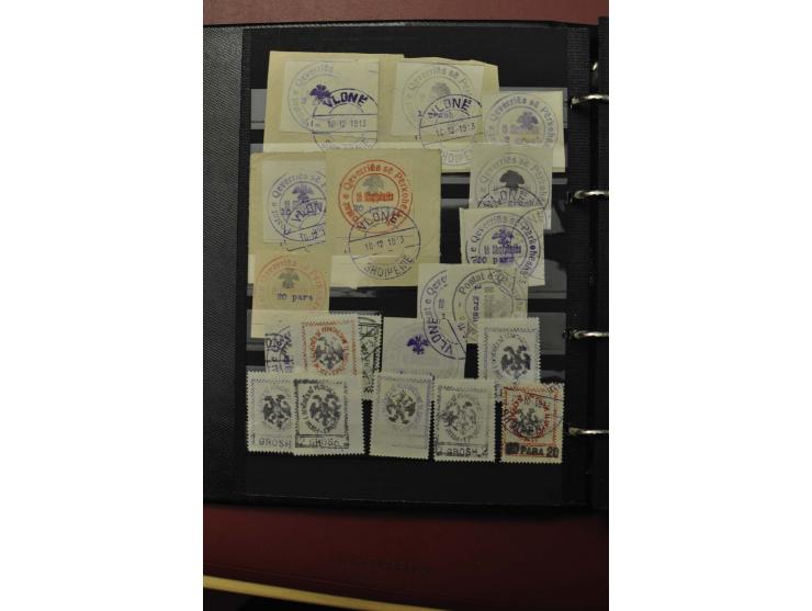 1913/40 (ca.), ungebrauchte und gestempelte Sammlung mit vielen besseren Werten, dabei u.a. Mi.-Nr. 2A und B auf Brief bzw. B