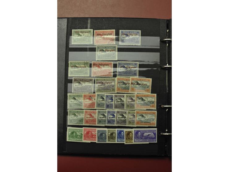 1913/40 (ca.), ungebrauchte und gestempelte Sammlung mit vielen besseren Werten, dabei u.a. Mi.-Nr. 2A und B auf Brief bzw. B