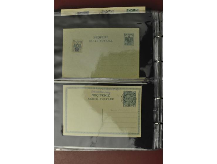 1913/65 (ca.), interessanter und reichhaltiger Posten Briefe, Karten, Ganzsachen und Vorderseiten, dabei Reco, Zensur, Luftpo