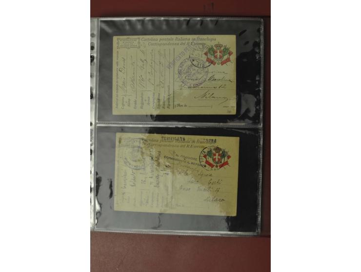 1913/65 (ca.), interessanter und reichhaltiger Posten Briefe, Karten, Ganzsachen und Vorderseiten, dabei Reco, Zensur, Luftpo