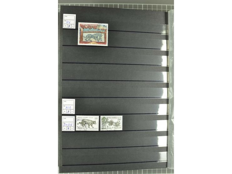 1931/2006, postfrische, ungebrauchte und gestempelte Sammlung mit u.a. Mi.-Nr. 1-23 (2), 56-74, 142-60, Porto und Doubletten