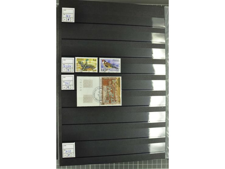 1931/2006, postfrische, ungebrauchte und gestempelte Sammlung mit u.a. Mi.-Nr. 1-23 (2), 56-74, 142-60, Porto und Doubletten