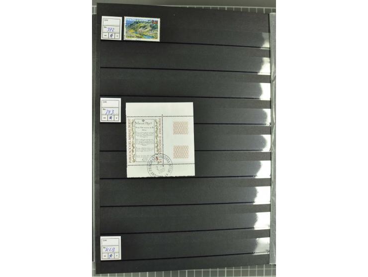 1931/2006, postfrische, ungebrauchte und gestempelte Sammlung mit u.a. Mi.-Nr. 1-23 (2), 56-74, 142-60, Porto und Doubletten