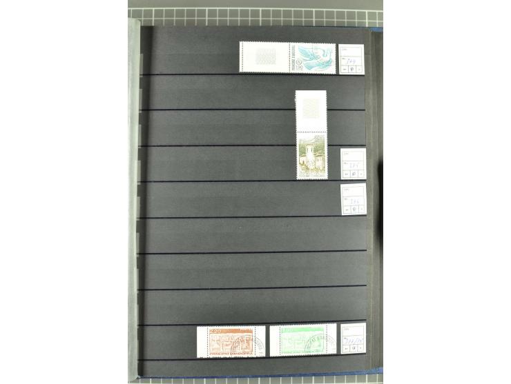 1931/2006, postfrische, ungebrauchte und gestempelte Sammlung mit u.a. Mi.-Nr. 1-23 (2), 56-74, 142-60, Porto und Doubletten