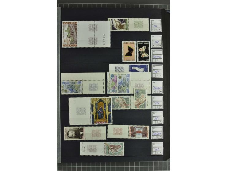 1931/2006, postfrische, ungebrauchte und gestempelte Sammlung mit u.a. Mi.-Nr. 1-23 (2), 56-74, 142-60, Porto und Doubletten