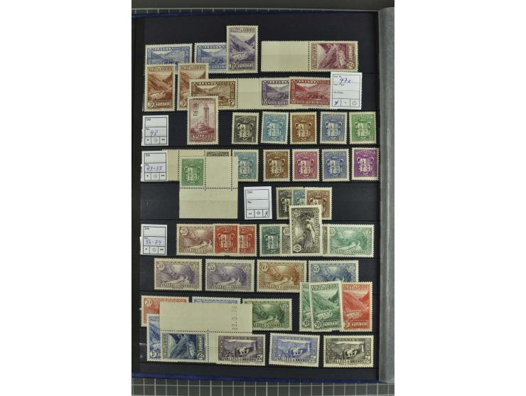 1931/2006, postfrische, ungebrauchte und gestempelte Sammlung mit u.a. Mi.-Nr. 1-23 (2), 56-74, 142-60, Porto und Doubletten