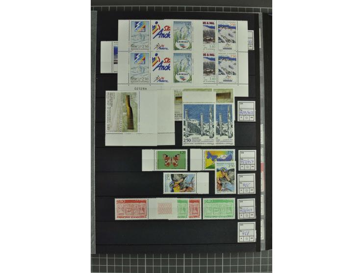 1931/2006, postfrische, ungebrauchte und gestempelte Sammlung mit u.a. Mi.-Nr. 1-23 (2), 56-74, 142-60, Porto und Doubletten