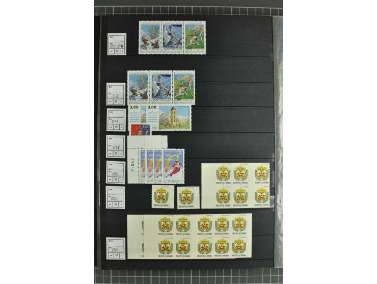 1931/2006, postfrische, ungebrauchte und gestempelte Sammlung mit u.a. Mi.-Nr. 1-23 (2), 56-74, 142-60, Porto und Doubletten