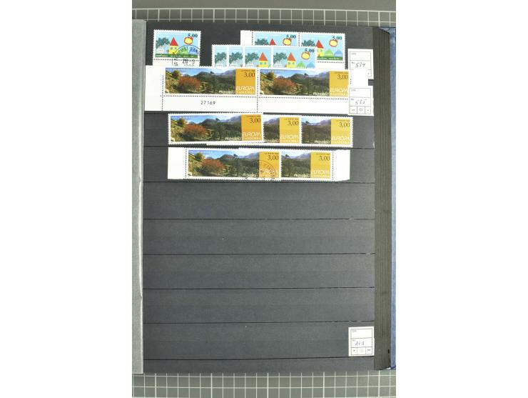 1931/2006, postfrische, ungebrauchte und gestempelte Sammlung mit u.a. Mi.-Nr. 1-23 (2), 56-74, 142-60, Porto und Doubletten