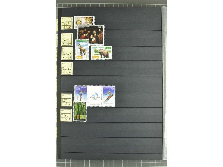 1931/2006, postfrische, ungebrauchte und gestempelte Sammlung mit u.a. Mi.-Nr. 1-23 (2), 56-74, 142-60, Porto und Doubletten