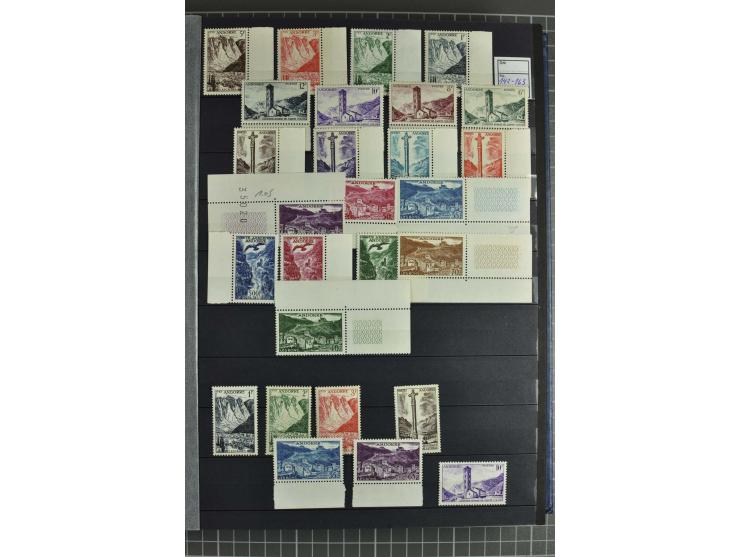 1931/2006, postfrische, ungebrauchte und gestempelte Sammlung mit u.a. Mi.-Nr. 1-23 (2), 56-74, 142-60, Porto und Doubletten