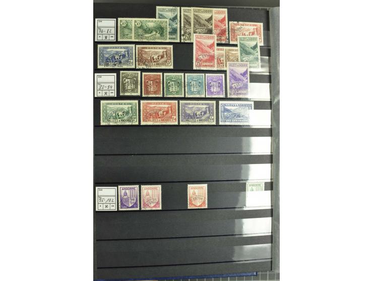 1931/2006, postfrische, ungebrauchte und gestempelte Sammlung mit u.a. Mi.-Nr. 1-23 (2), 56-74, 142-60, Porto und Doubletten