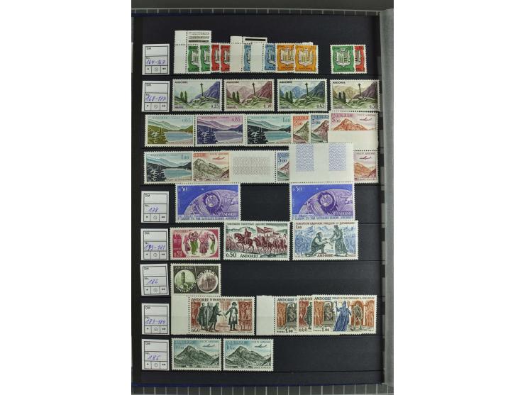 1931/2006, postfrische, ungebrauchte und gestempelte Sammlung mit u.a. Mi.-Nr. 1-23 (2), 56-74, 142-60, Porto und Doubletten