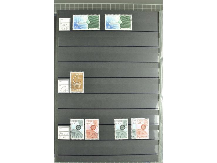 1931/2006, postfrische, ungebrauchte und gestempelte Sammlung mit u.a. Mi.-Nr. 1-23 (2), 56-74, 142-60, Porto und Doubletten