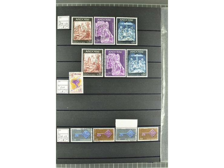 1931/2006, postfrische, ungebrauchte und gestempelte Sammlung mit u.a. Mi.-Nr. 1-23 (2), 56-74, 142-60, Porto und Doubletten