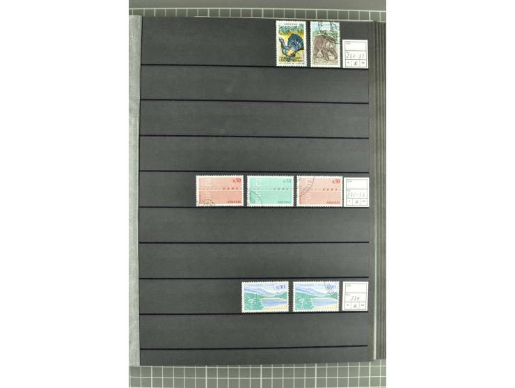 1931/2006, postfrische, ungebrauchte und gestempelte Sammlung mit u.a. Mi.-Nr. 1-23 (2), 56-74, 142-60, Porto und Doubletten