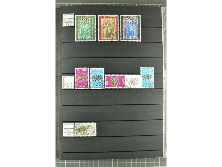 1931/2006, postfrische, ungebrauchte und gestempelte Sammlung mit u.a. Mi.-Nr. 1-23 (2), 56-74, 142-60, Porto und Doubletten