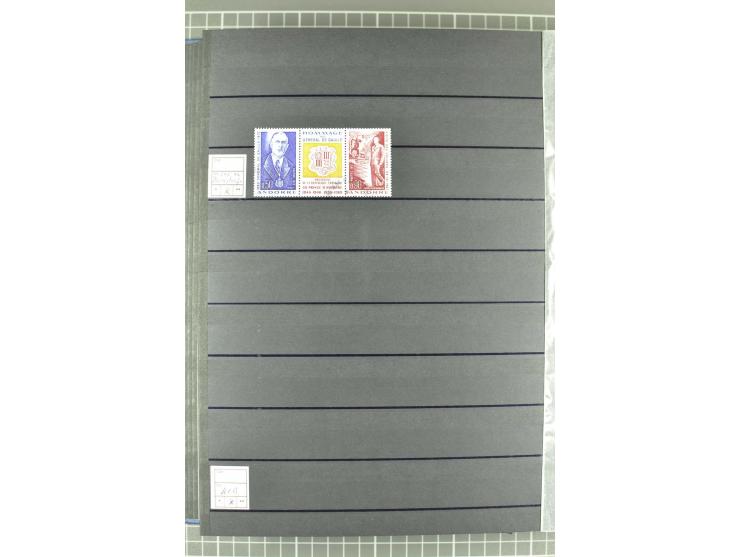 1931/2006, postfrische, ungebrauchte und gestempelte Sammlung mit u.a. Mi.-Nr. 1-23 (2), 56-74, 142-60, Porto und Doubletten