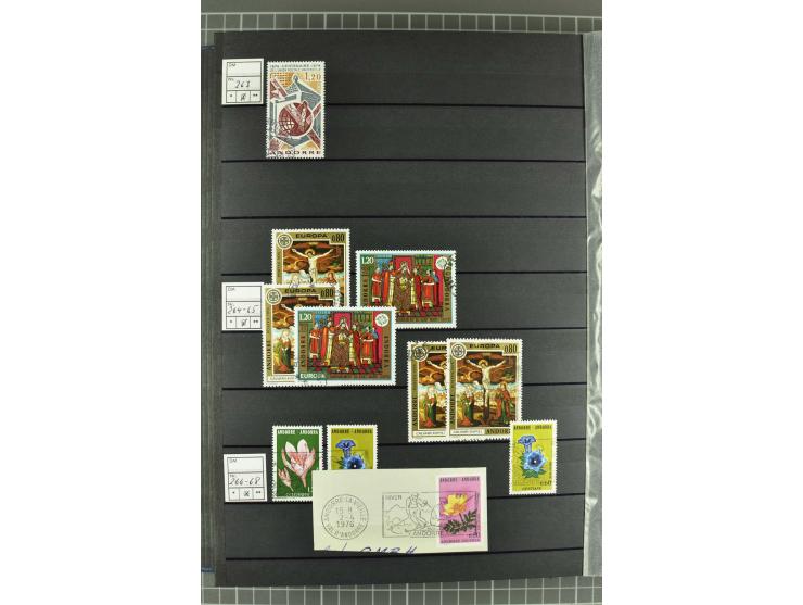 1931/2006, postfrische, ungebrauchte und gestempelte Sammlung mit u.a. Mi.-Nr. 1-23 (2), 56-74, 142-60, Porto und Doubletten