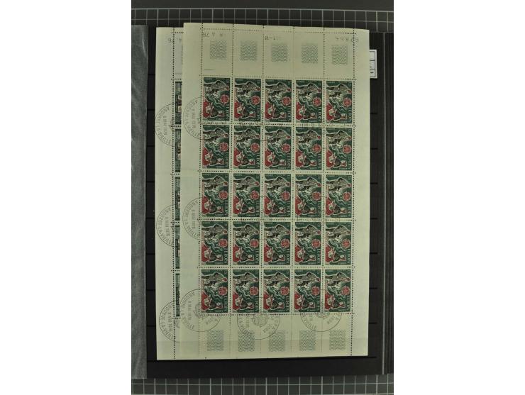 1931/2006, postfrische, ungebrauchte und gestempelte Sammlung mit u.a. Mi.-Nr. 1-23 (2), 56-74, 142-60, Porto und Doubletten