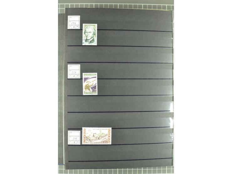 1931/2006, postfrische, ungebrauchte und gestempelte Sammlung mit u.a. Mi.-Nr. 1-23 (2), 56-74, 142-60, Porto und Doubletten