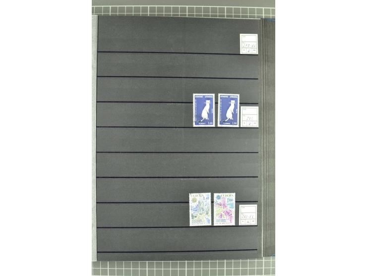1931/2006, postfrische, ungebrauchte und gestempelte Sammlung mit u.a. Mi.-Nr. 1-23 (2), 56-74, 142-60, Porto und Doubletten