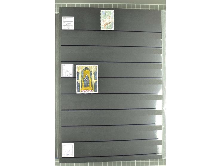 1931/2006, postfrische, ungebrauchte und gestempelte Sammlung mit u.a. Mi.-Nr. 1-23 (2), 56-74, 142-60, Porto und Doubletten