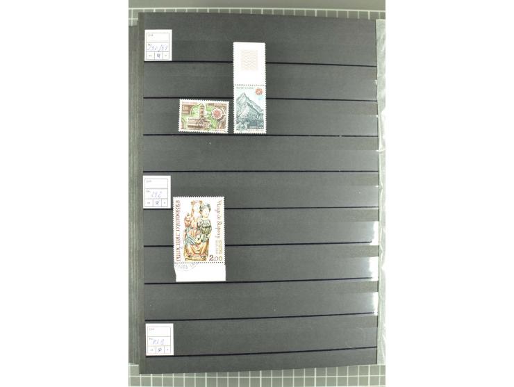 1931/2006, postfrische, ungebrauchte und gestempelte Sammlung mit u.a. Mi.-Nr. 1-23 (2), 56-74, 142-60, Porto und Doubletten