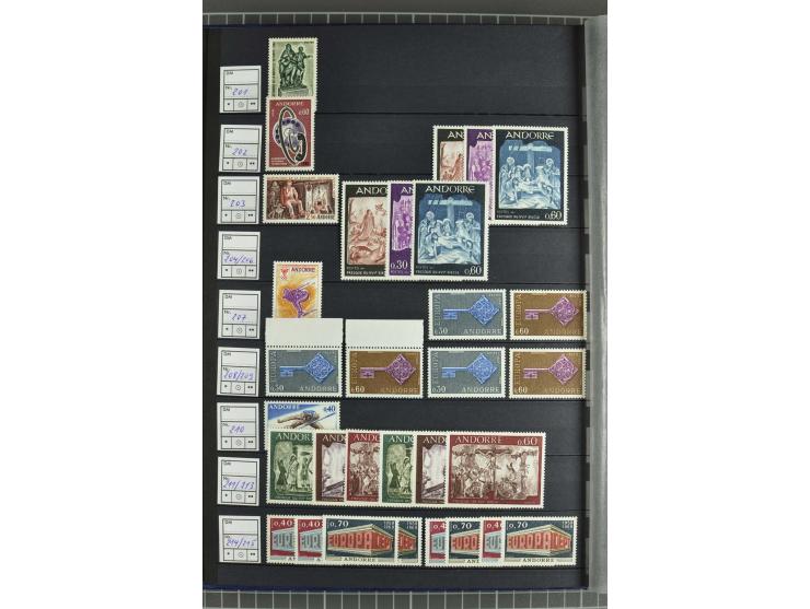 1931/2006, postfrische, ungebrauchte und gestempelte Sammlung mit u.a. Mi.-Nr. 1-23 (2), 56-74, 142-60, Porto und Doubletten