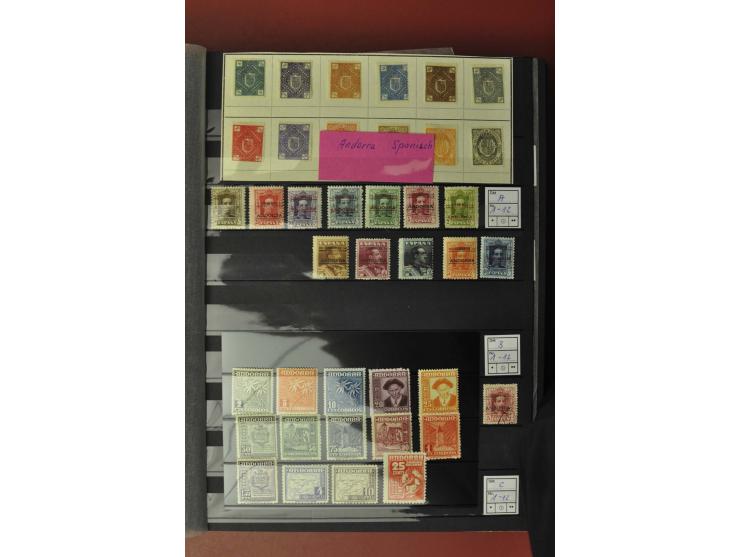 1928/2005, postfrische, etwas ungebrauchte und gestempelte Sammlung mit u.a. Mi.-Nr. 1-12, 44-50, 52-58, 71 etc., dazu Double