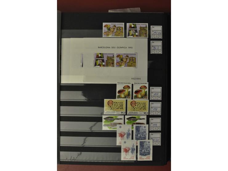 1928/2005, postfrische, etwas ungebrauchte und gestempelte Sammlung mit u.a. Mi.-Nr. 1-12, 44-50, 52-58, 71 etc., dazu Double