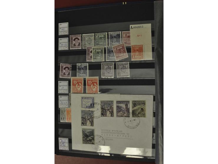 1928/2005, postfrische, etwas ungebrauchte und gestempelte Sammlung mit u.a. Mi.-Nr. 1-12, 44-50, 52-58, 71 etc., dazu Double