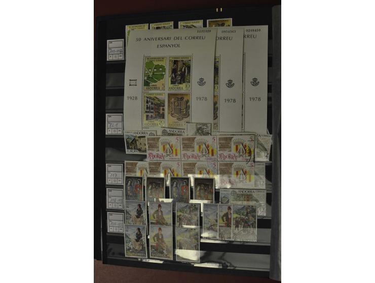1928/2005, postfrische, etwas ungebrauchte und gestempelte Sammlung mit u.a. Mi.-Nr. 1-12, 44-50, 52-58, 71 etc., dazu Double