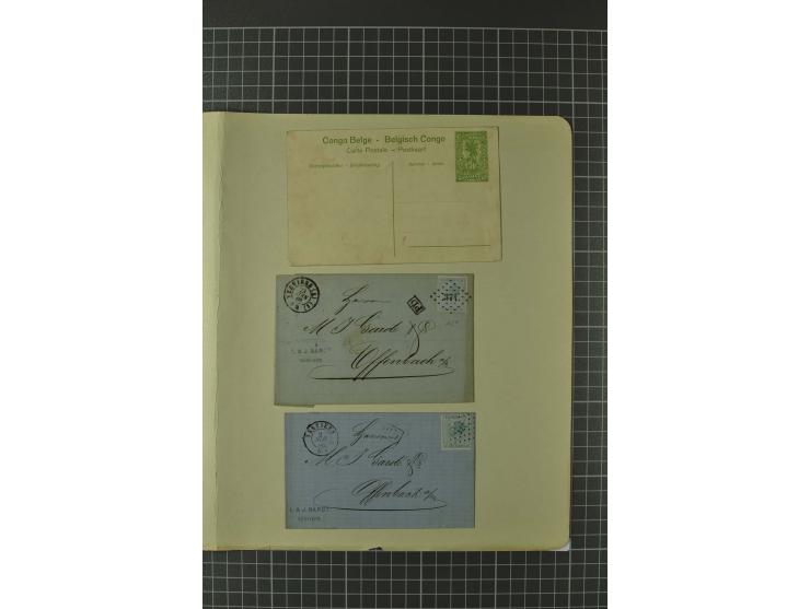 1849/1970, enorm inhaltsreiche Sammlung beginnend mit Mi.-Nr. 1 und 2 mit je über 60 Exemplaren inkl. Paaren und Briefen, des