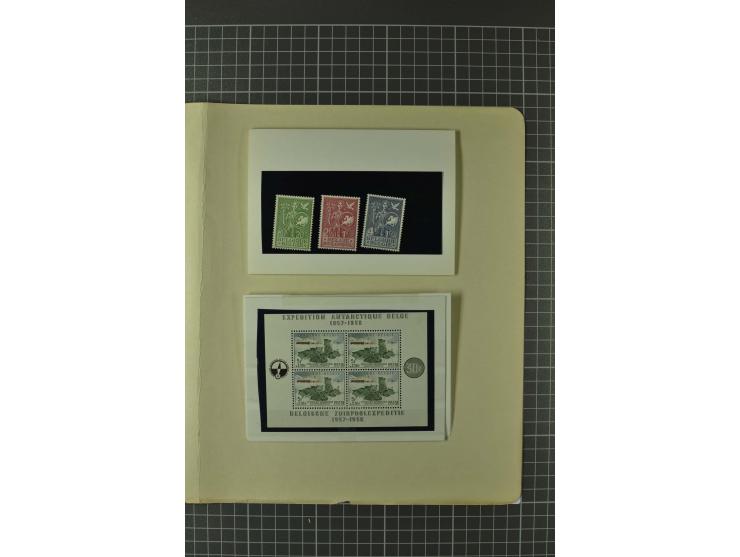 1849/1970, enorm inhaltsreiche Sammlung beginnend mit Mi.-Nr. 1 und 2 mit je über 60 Exemplaren inkl. Paaren und Briefen, des