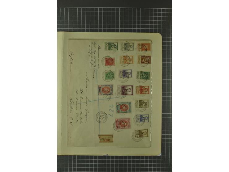1849/1970, enorm inhaltsreiche Sammlung beginnend mit Mi.-Nr. 1 und 2 mit je über 60 Exemplaren inkl. Paaren und Briefen, des