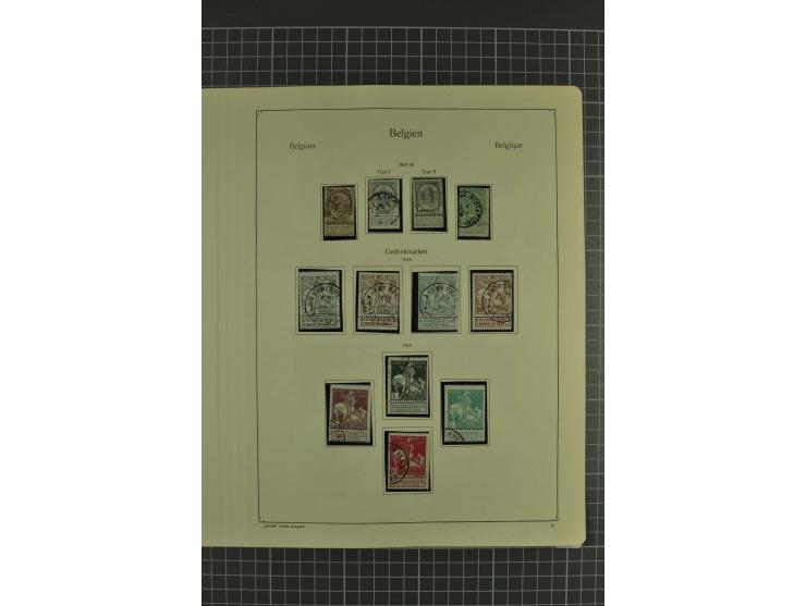 1849/1970, enorm inhaltsreiche Sammlung beginnend mit Mi.-Nr. 1 und 2 mit je über 60 Exemplaren inkl. Paaren und Briefen, des