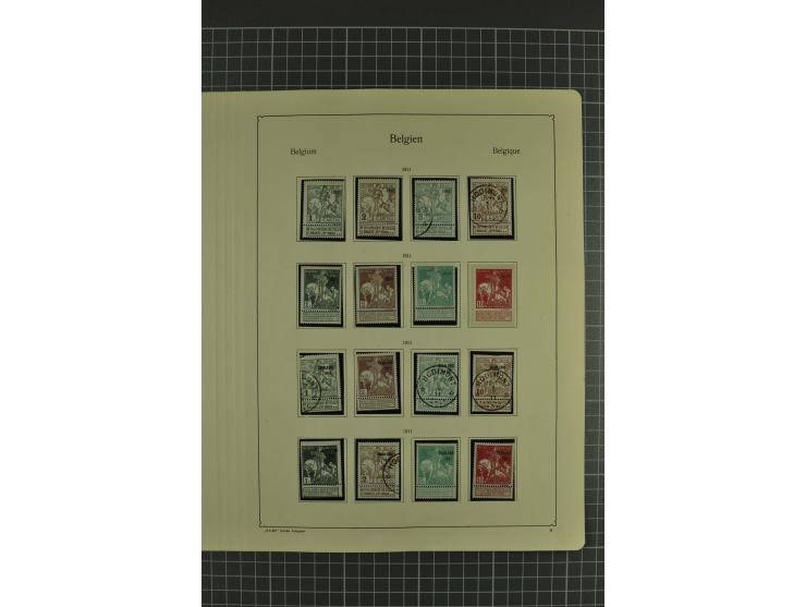 1849/1970, enorm inhaltsreiche Sammlung beginnend mit Mi.-Nr. 1 und 2 mit je über 60 Exemplaren inkl. Paaren und Briefen, des