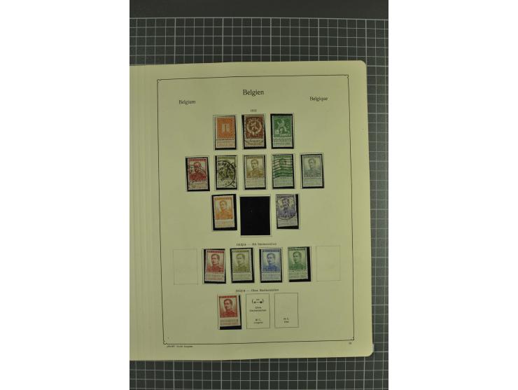 1849/1970, enorm inhaltsreiche Sammlung beginnend mit Mi.-Nr. 1 und 2 mit je über 60 Exemplaren inkl. Paaren und Briefen, des
